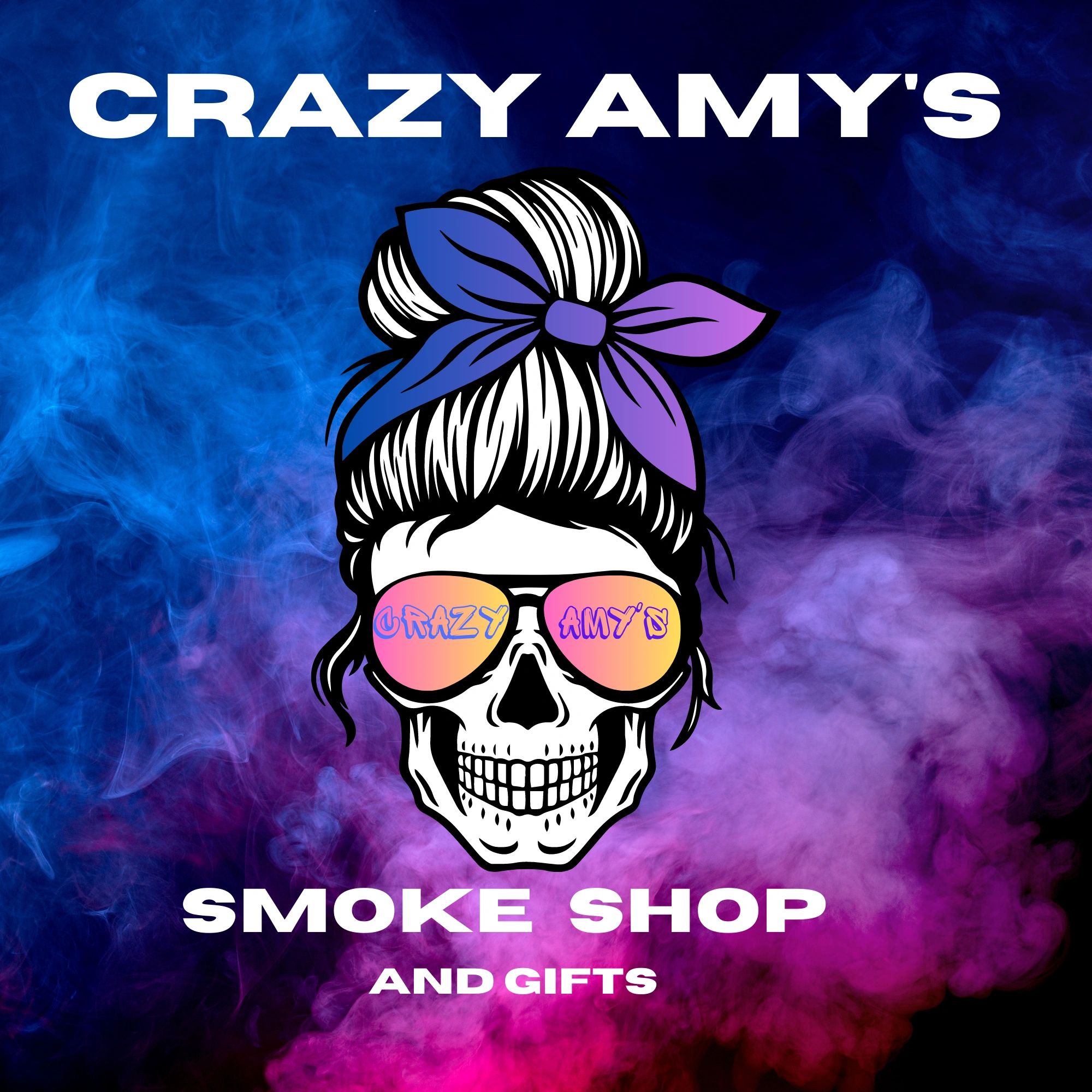 Tumblers and more! Crazy Amy's Smoke and Gift Shop